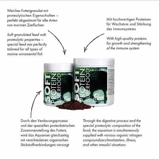 Fauna Marin Soft Protein Superfood M 海水觀賞魚專用軟蛋白飼料
